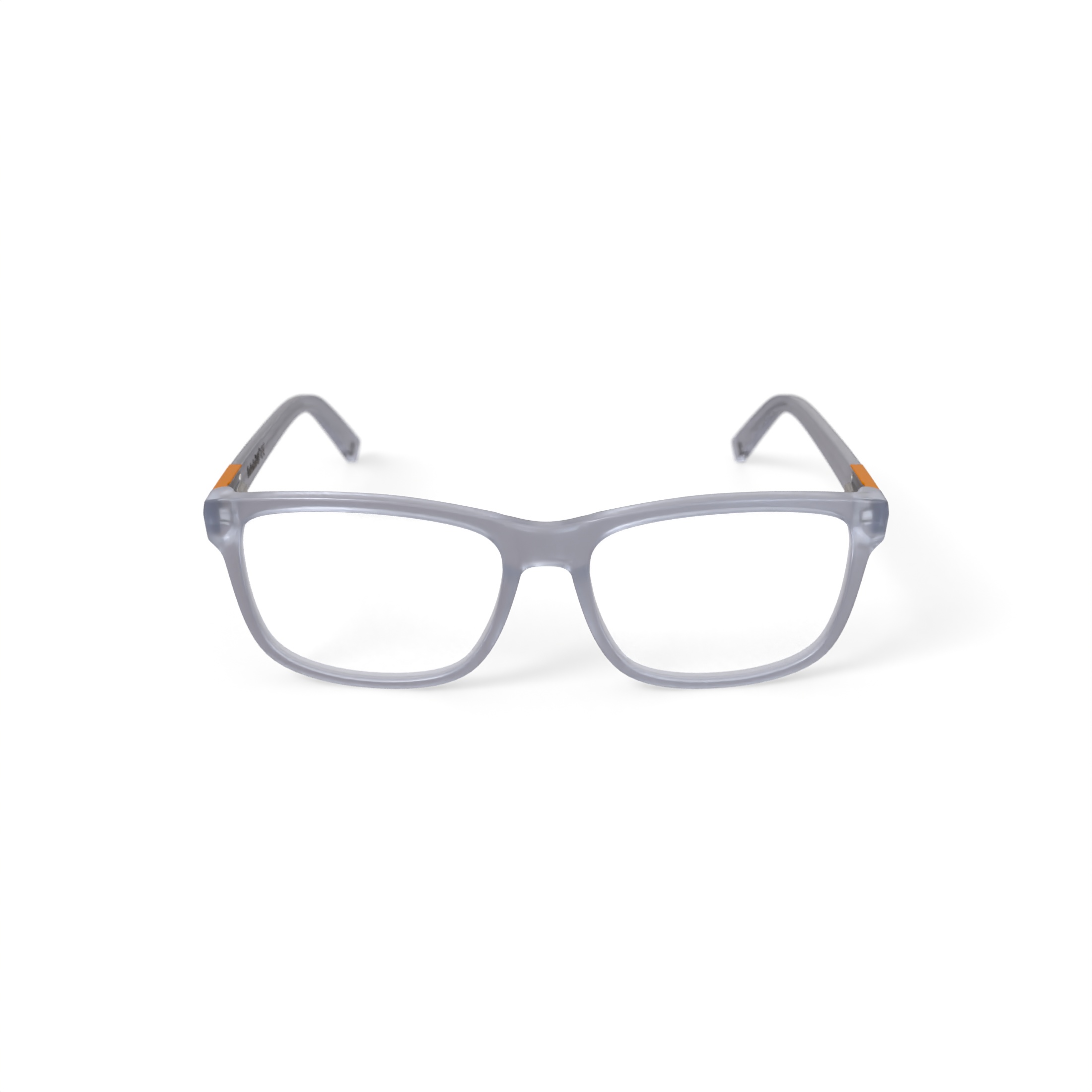 Timberland Men's TB1807-1 Square Prescription Eyeglasses with Case, Gray