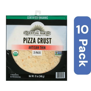 The Essential Baking Company Thin Organic Pizza Crust 12 oz (Pack Of 10)