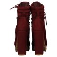 thumbnail image 4 of Women D-Ring Lace Up Lug Sole Chunky Platform Booties 18223, 4 of 6