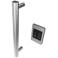 thumbnail image 6 of Amba i20RO.P Modello I 19-5/8"W X 1-5/8"H 115V Single Round Bar Stainless Steel Towel, 6 of 7