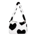 thumbnail image 1 of Bolso de hombro Bolsos baguette Bottega Jodie Bag dupes Bolso de felpa para las axilas, bolso de hombro mullido para mujer, bolso peludo Y2K para mujer, bolso de mano mullido para otoño e invierno, 1 of 7