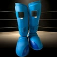thumbnail image 2 of Shin Guards Instep Leg Protector Gear for Martial Arts Sparring, 2 of 6