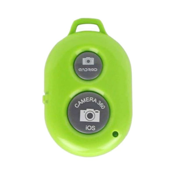 Sidaley Cámara de teléfono inteligente Botón de control remoto inalámbrico Senderismo Teléfono móvil portátil Selfie Controlador de obturador Teléfono y Comunicación Verde