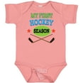 thumbnail image 3 of Inktastic My First Hockey Season Boys or Girls Baby Bodysuit, 3 of 5