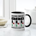 thumbnail image 4 of CafePress - Weekend Forecast - 11 oz Ceramic Mug - Novelty Coffee Tea Cup, 4 of 4