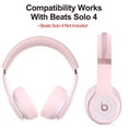 thumbnail image 2 of Funda protectora de silicona para auriculares Beats Solo 4, color rosa, 2 of 7
