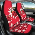 thumbnail image 2 of Binienty Ladybug Car Seat Covers 2 PC Stretchy Bucket Seat Cover Universal Automotive Accessories Front Seats Cover Protector Fit for Car Truck SUV Van, 2 of 8