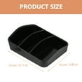 thumbnail image 2 of REOFLYUP sugar packet holder Storage Box Black PVC Smooth Edges 1Set, 2 of 8