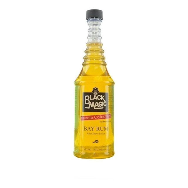 Black Magic After Shave 414ml / 14oz Bay Rum amarillo 1