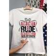 thumbnail image 1 of Sassy 'I'm Not Rude I'm Honest' T-Shirt – Boost Your Confidence with and Humor, 1 of 6