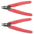 thumbnail image 4 of XYCCA 2Pcs Diagonal Pliers Wire Cable Side Cutting Snip Cutter Carbon Steel Stripping Tool-082603, 4 of 5
