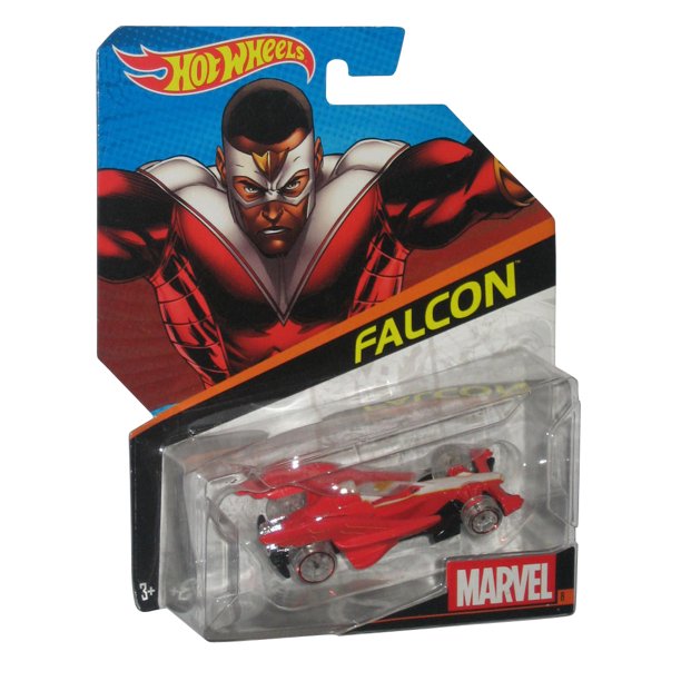 Marvel Comics Hot Wheels Falcon Mattel Toy Car 8