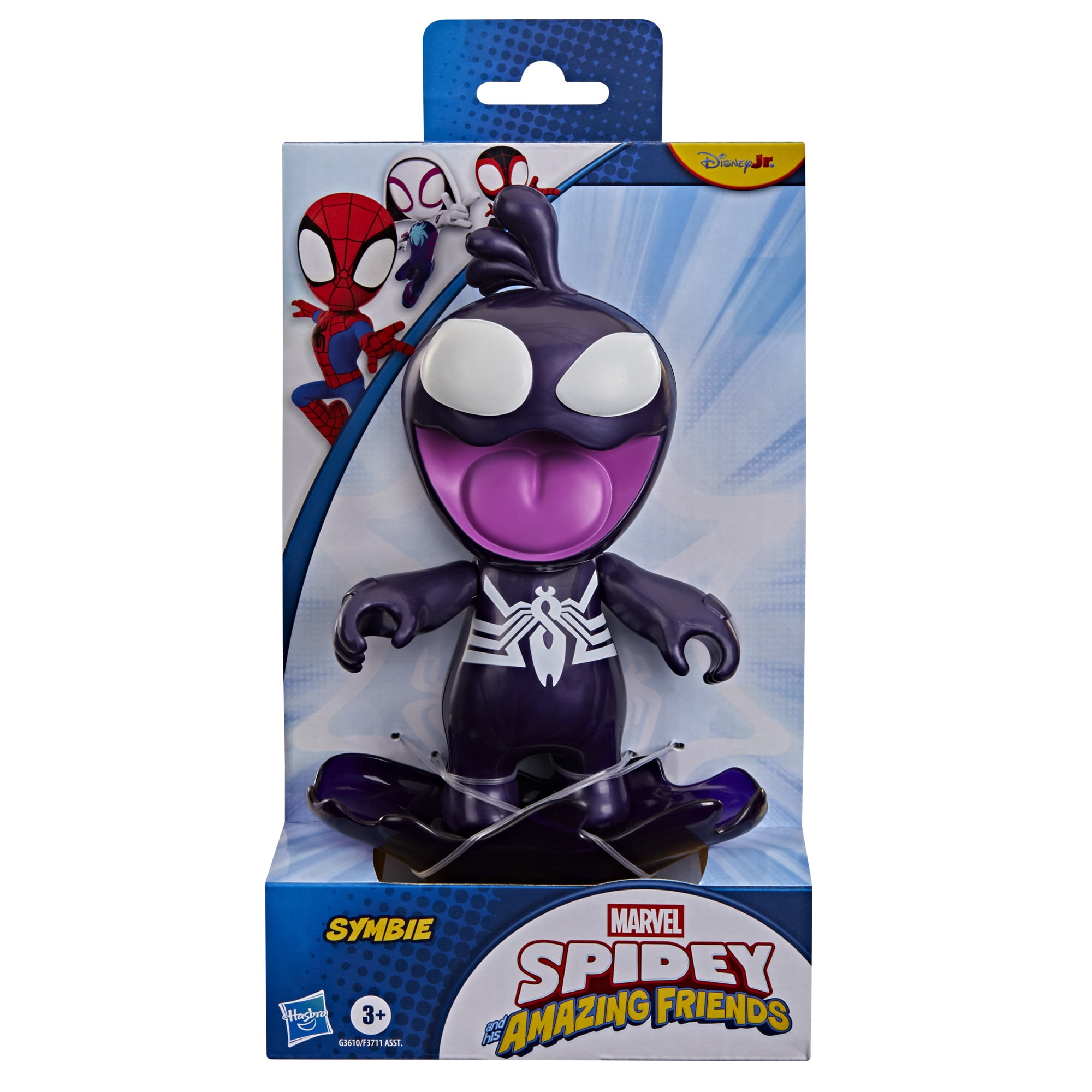 Marvel Spidey and His Amazing Friends Symbie Supersized Action Figure, Ages 3 and up