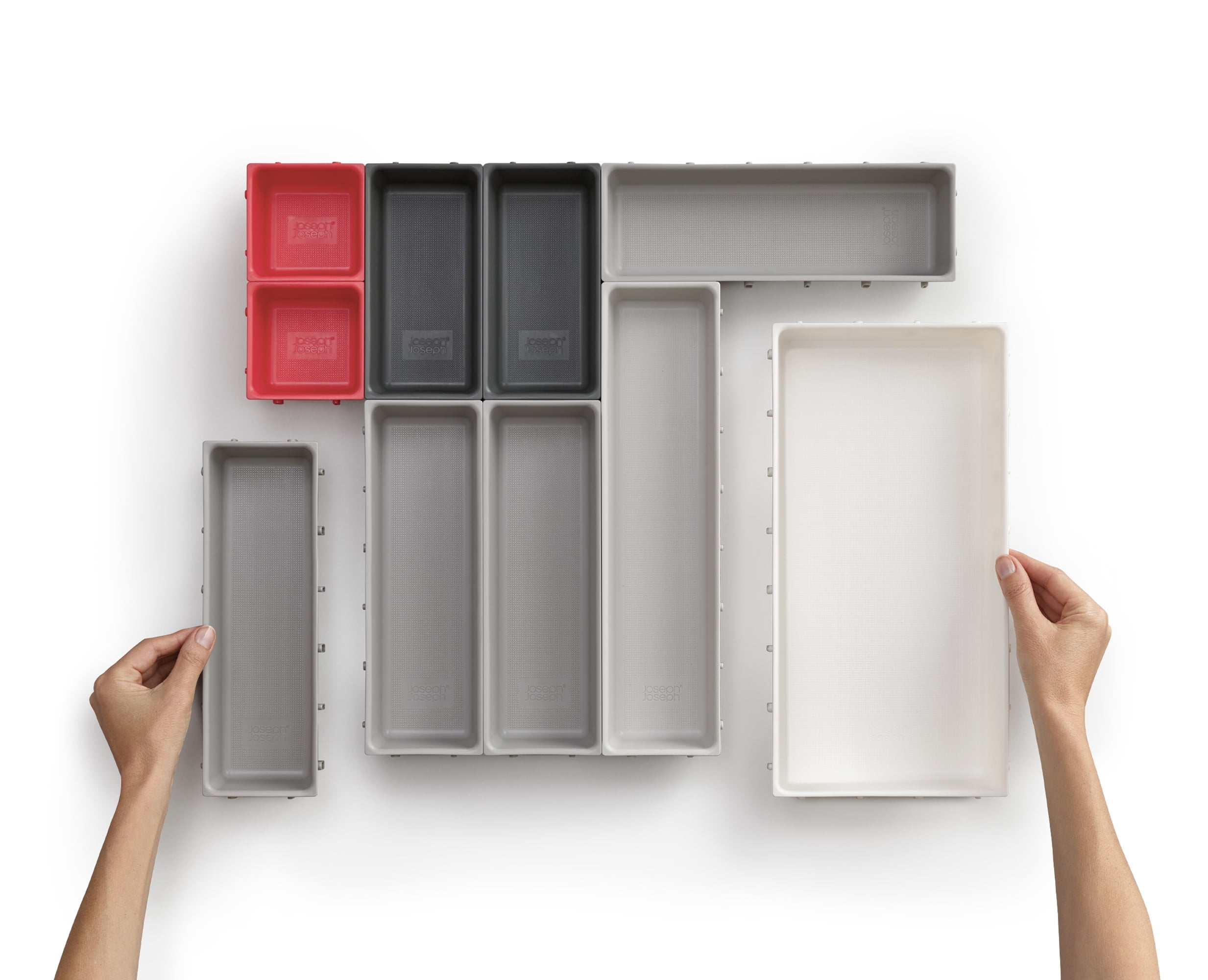 Joseph Joseph Duo 10-piece Customizable Multi-Purpose Drawer Organizer Set