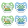 Dr. Brown's Stage 3 PreVent Uniquw Pacifier, Pink, 4 Ct