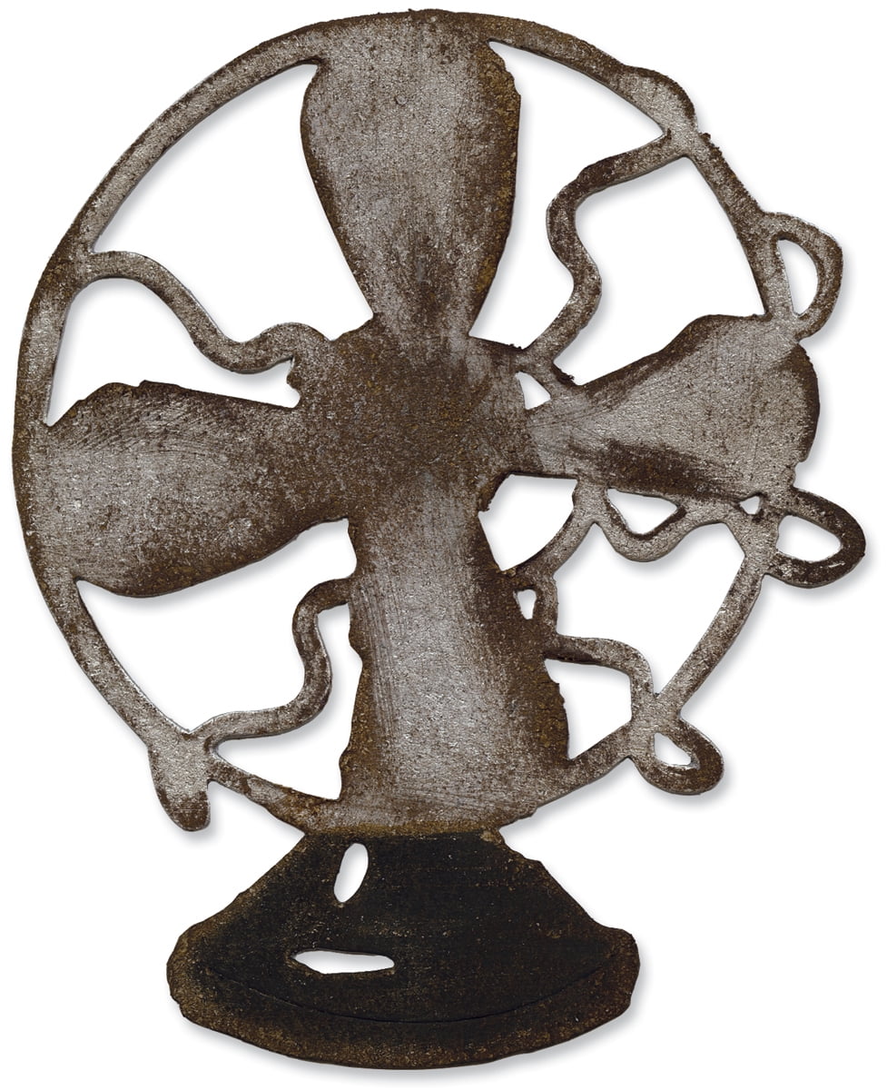 Sizzix Bigz Die By Tim Holtz-Vintage Fan