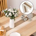 thumbnail image 6 of hengzirui Table Runner 2 pcs Tassel Table Runner Home Decoration Kitchen Cotton and Linen Tablecloth, 6 of 6
