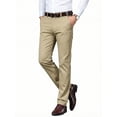 thumbnail image 6 of MEILIHUA Men's Premium Cotton Blend Dress Pants Business Casual Flat Front Tailored Straight Trousers, 6 of 8