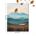 thumbnail image 3 of Blue Mountains Landscape Canvas Print/Wall Art， Suitable for Living Room， Bedroom， Office， Hotel， and Gallery Decoration., 3 of 8