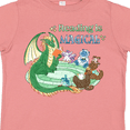 thumbnail image 4 of Inktastic Reading is Magical Dragon Green Dragon with Book Boys or Girls Toddler T-Shirt, 4 of 5
