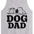 thumbnail image 2 of Peanuts - Dog Dad - Men's Jersey Tank Top, 2 of 5