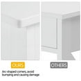 thumbnail image 3 of Topeakmart Wooden Console Table with 1 Drawer and Open Shelves for Living Room, White, 3 of 12