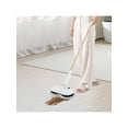 thumbnail image 2 of White Cordless Electric Mop 150rpm Electric Spin Mop For Hardwood Tile Floor 4 Pads 60Min Runtime 2000mAh Power Mop Lightweight Adjustable Lever, 2 of 11