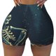 thumbnail image 2 of Fotbe Moonlit Skeleton Campfire Shorts Sin Costuras – Shorts Deportivos de Cintura Alta para Mujer, Elásticos para Gimnasio, Yoga, Running o Ciclismo-Medium, 2 of 8