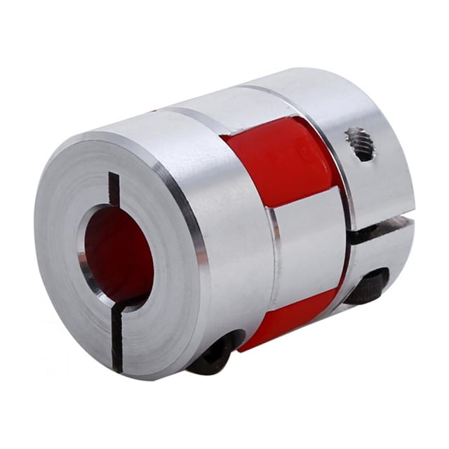 High Strength Aluminum Plum Shaft Coupling Connector, Flexible Plum Coupling for CNC Stepper Motor Encoder Coupler,12405 Industrial Control Components,for Servo Motors, Stepper