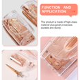 thumbnail image 2 of HLONK Adjustable 3 Hole Punch for Planners & Offices - Gold Metal Puncher, 2 of 4
