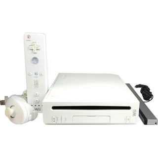  Nintendo Wii Console (Black) - (Renewed) : Video Games