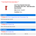 thumbnail image 2 of Auto Trans Dipstick Tube Seal - Compatible with 1998 - 2004 Mercedes-Benz SLK230 1999 2000 2001 2002 2003, 2 of 2