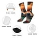 thumbnail image 5 of Balery Colorful Leaf Chihuahua Calcetas Largas con Estampado para Hombre y Mujer – Suaves y Transpirables, Talla Única (US 5-11), 5 of 6