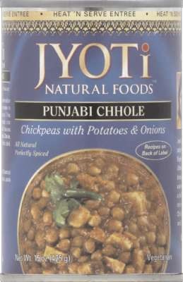JYOTI Natural Foods Punjabi Chhole, 14.9 OZ by Jyoti