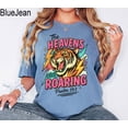 thumbnail image 4 of The Heavens Are Roaring Shirt,Retro Christian Tee, The Heavens Are Roaring Christian Apparel Tee Christian Woman, 4 of 5