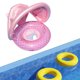 thumbnail image 3 of Tubo Natación Soplado Anillo para Bebés Sirena Con Asas Y Carrozas Piscina Asiento () Rosa, 3 of 9