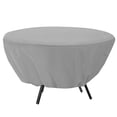 thumbnail image 3 of Housse de Chaise de Table, Housse de Mobilier d'Extérieur Protectrice, Légère et Coupe-Vent, Housse de Table de Patio Ronde pour Patio, 3 of 7