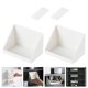 thumbnail image 3 of GOOHOCHY 2 juegos de estantes de almacenamiento de pared para baño, estantes de almacenamiento sin perforaciones, soportes para artículos diversos de baño, 3 of 7