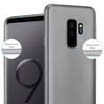 thumbnail image 5 of Cadorabo Case for Samsung Galaxy S9 PLUS Cover in METALLIC GREY Matt Metallic Protection, 5 of 6