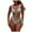 Blue, variant on COMVALUE Women's Bikini Set Sexy High Cut Cheeky Bathing Suit Two Piece Tie Sides (Blue, S)