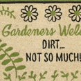 thumbnail image 3 of Park Designs Geranium Floral Gardener's Welcome Doormat, 3 of 6