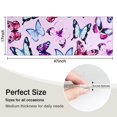 thumbnail image 5 of Pink Butterfly Pattern Kitchen Rug Mat,Kitchen Runner Rugs Non Skid Washable,Decorative Kitchen Floor Mats for Kitchen,Sink,Laundry,17"X47", 5 of 5