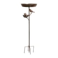 thumbnail image 1 of Baño de Pájaros de Metal, Comedero para Pájaros, Estación de Alimentación con Base de 5 Puntas, Cuenco Decorativo para Pájaros para Patio Y Césped, Co con decoración de 3 pájaros, 1 of 8