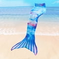 thumbnail image 2 of WEAIXIMIUNG Girls Swim Suits Size 14 Children's 2025 Spring/Summer Swimsuit Tail 140, 2 of 4