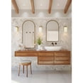 thumbnail image 2 of Estrada Collection One-Light Brushed Gold Contemporary Bath & Vanity Light, 2 of 13