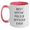 White/Pink, variant on Funny Best Effin Police Officer Ever Mugs for Mother's Day Unique Gifts - Unique Police Officer Appreciation Coffee Mug Gifts from Loved Ones for Police Officer Moms