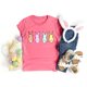 thumbnail image 2 of Mujeres Manga Corta de Verano Tops Pascua Impresa Cuello Redondo, Blusa de Moda Casual para la Primavera, 2 of 4