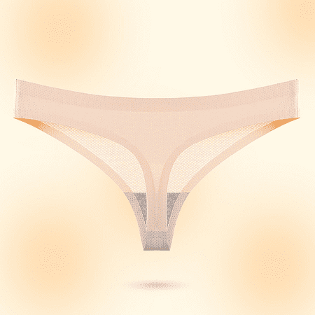 Fulorrnie Underwear for Women Seamless Hipster Comfort Sport Panties Elastic Waist Banded Moisture Wicking Panty Beige XXL