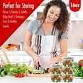 thumbnail image 5 of Deli Food Containers with Lids - 16 Oz Pint Size Airtight Food Storage Takeout Meal Prep Containers with Lids, BPA-Free, Dishwasher, Microwave Safe, 5 of 8