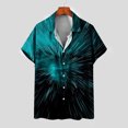 thumbnail image 5 of Birdeem Chemise Homme Imprimée 3D Hawaïenne à Manches Courtes Col à Revers Mode Décontractée Plage, 5 of 5